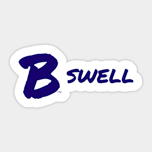 B Swell Sticker